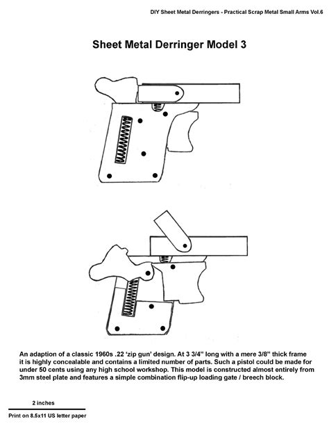 sheet metal derringers